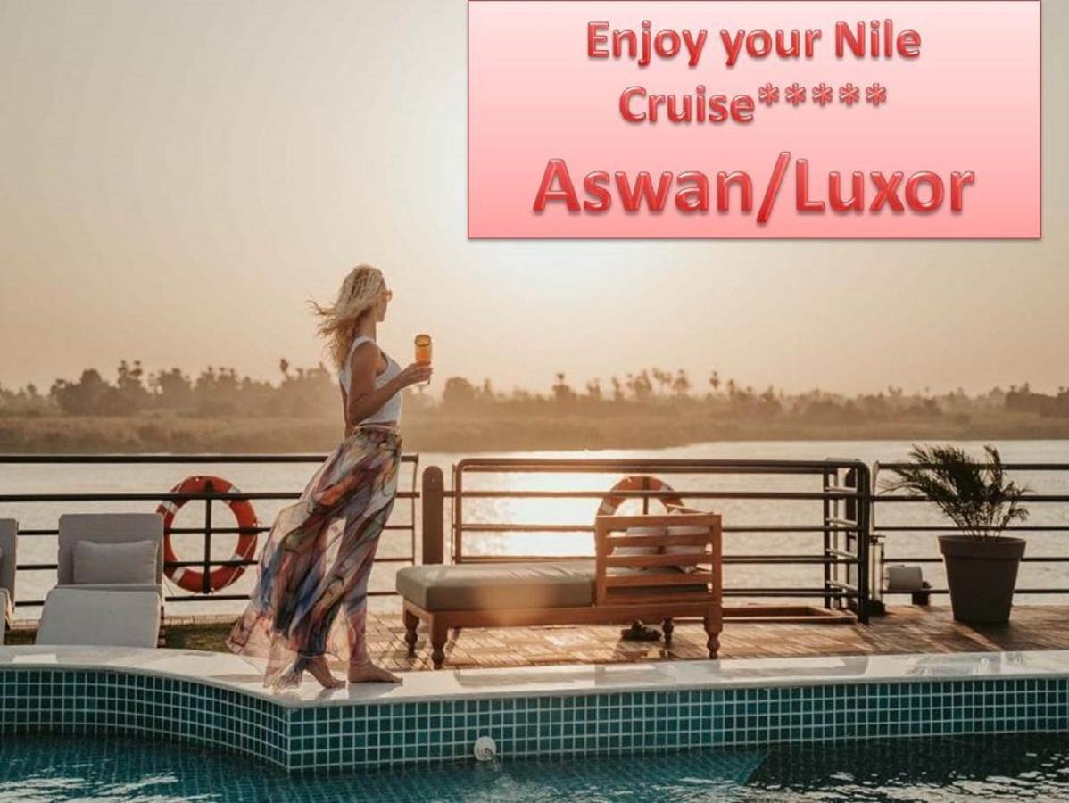 Luxor Luxury Nile Cruises - From Luxor 04 Nights - From Aswan 03 Nights Hotel Eksteriør billede