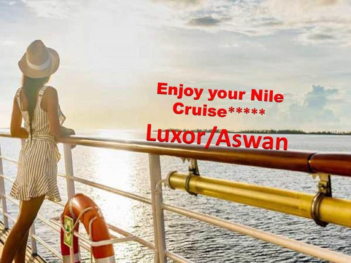 Luxor Luxury Nile Cruises - From Luxor 04 Nights - From Aswan 03 Nights Hotel Eksteriør billede