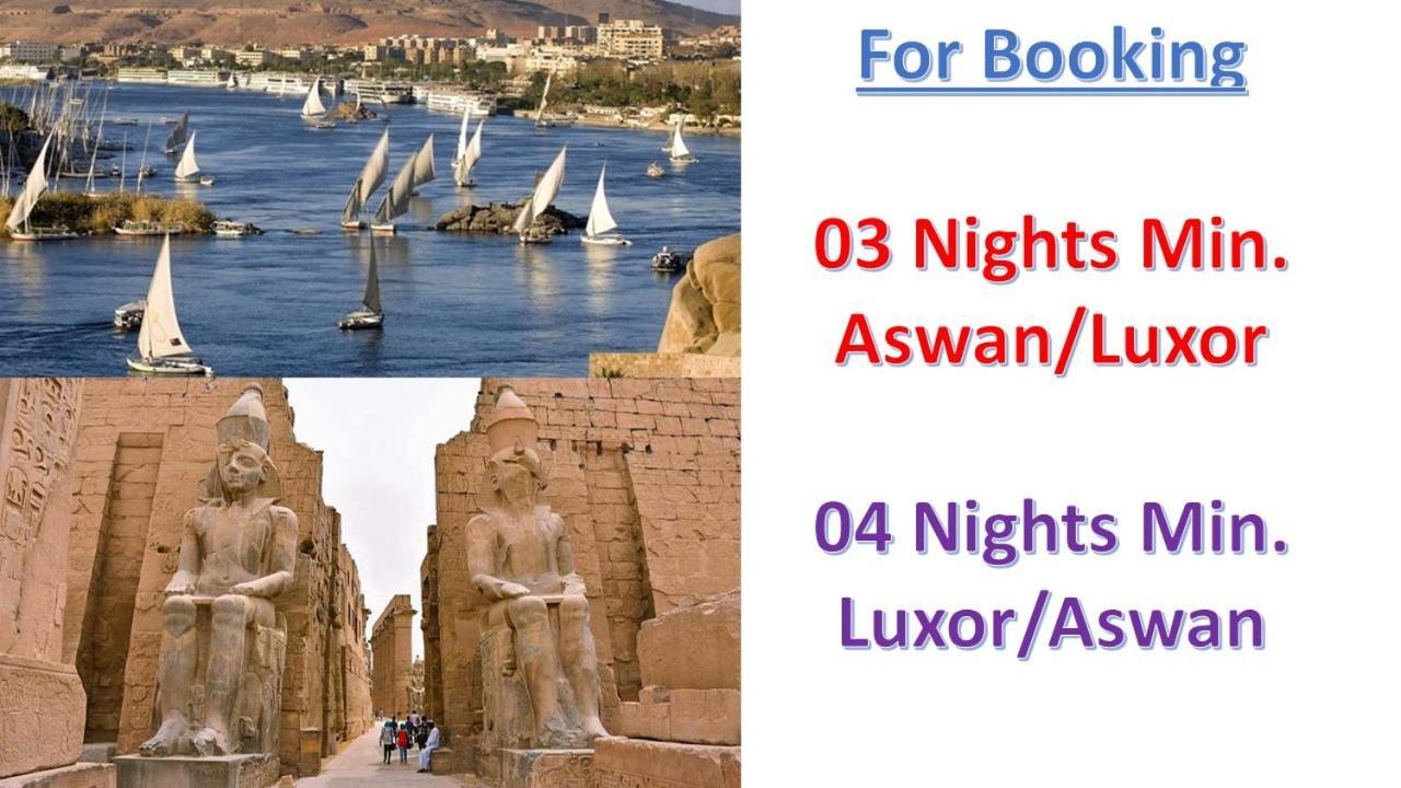Luxor Luxury Nile Cruises - From Luxor 04 Nights - From Aswan 03 Nights Hotel Eksteriør billede